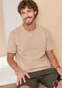 Cotton Traders Signature Sand Seersucker T-Shirt - 2XL Image 2