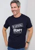 Cotton Traders Dark Blue Printed T-Shirt - 4XL Image 2