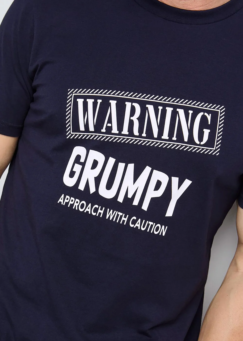 Cotton Traders Dark Blue Printed T-Shirt - 4XL Image 3