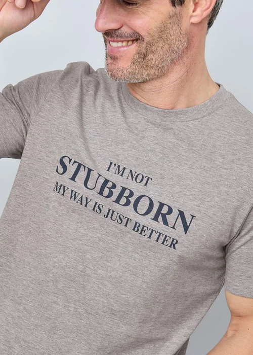 Cotton Traders Grey Printed T-Shirt - 5XL Image 3