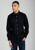 Tokyo Laundry Black Cotton Oxford Long Sleeve Shirt - L Image 1