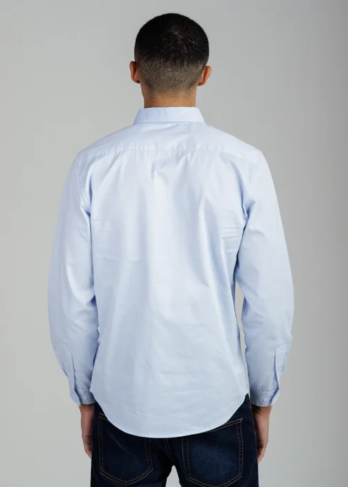 Tokyo Laundry Light Blue Cotton Oxford Long Sleeve Shirt - XL Image 2