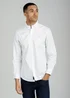 Tokyo Laundry White Cotton Oxford Long Sleeve Shirt - M Image 1