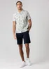 Tokyo Laundry Green Cotton Short Sleeve Button-Up Tropical Print Shirt - S Image 4