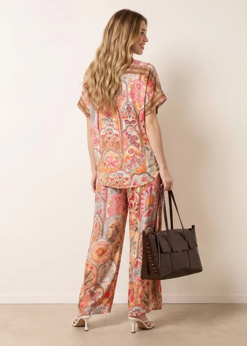 Blue Vanilla Multi Shirt Trouser Co-Ord Set - L/XL Image 3