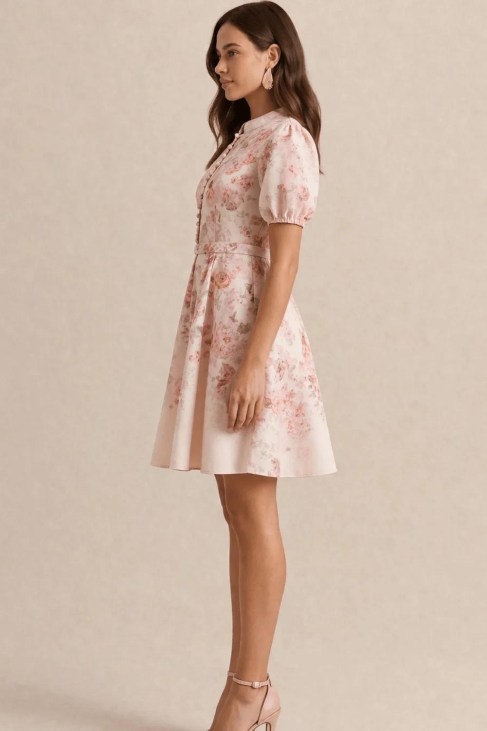 Style Cheat Placement Pink Mini Dress - 16 Image 3