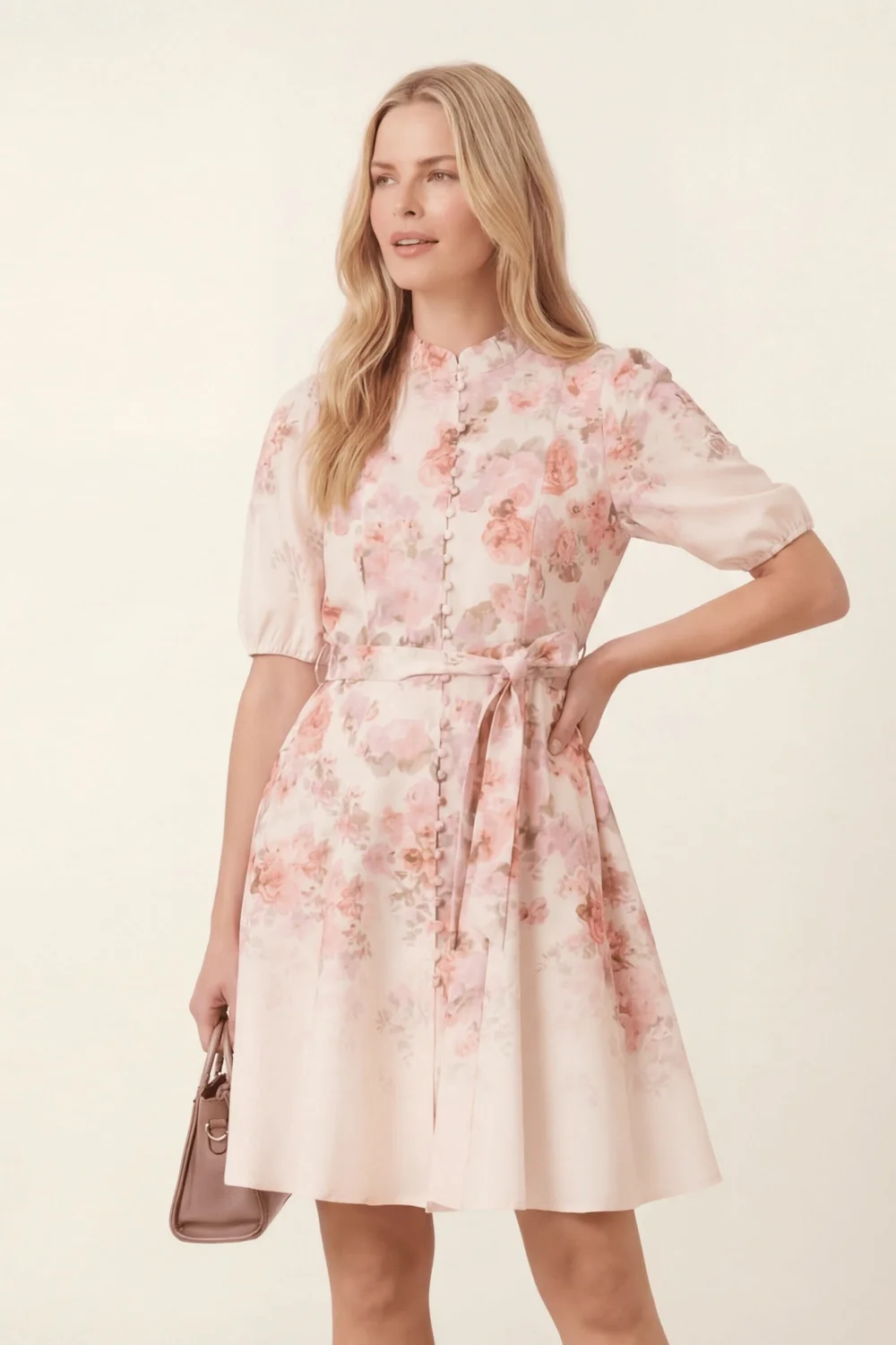 Style Cheat Placement Pink Mini Dress - 16 Image 6