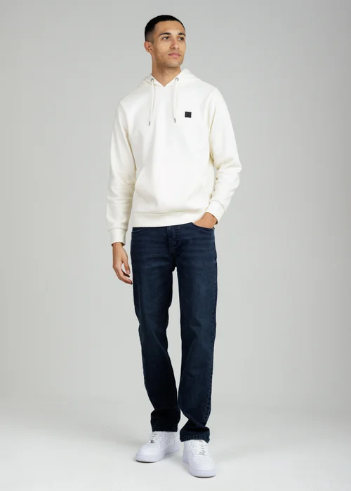 Tokyo Laundry Cream Brushed Back Fleece Hoody With Small Chest Logo - XL Image 4