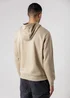 Tokyo Laundry Beige Brushed Back Fleece Hoody With Small Chest Logo - L Image 2
