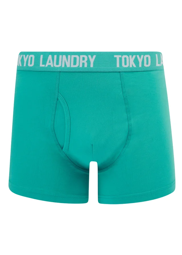 Tokyo Laundry Navy 5-Pack Cotton Boxers
