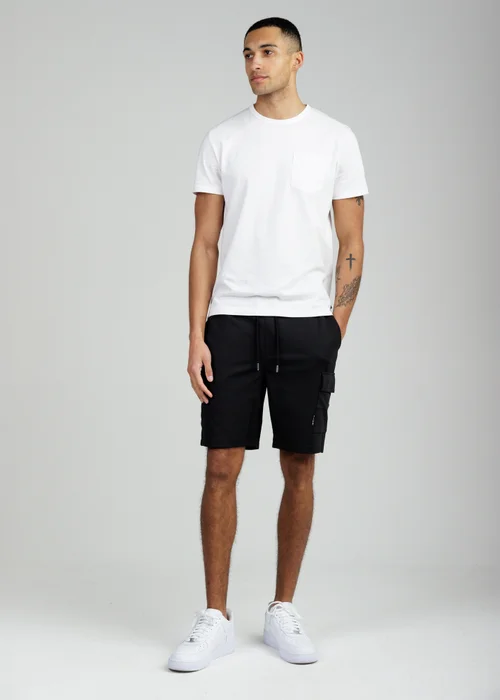Tokyo Laundry Black Cargo-Style Shorts - L Image 3