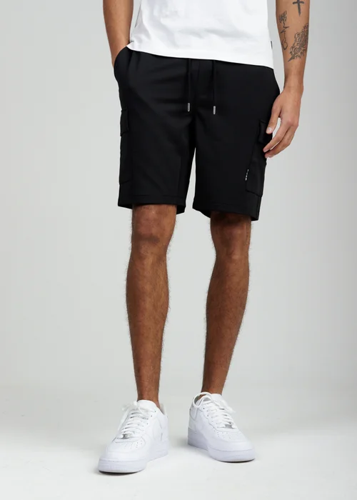 Tokyo Laundry Black Cargo-Style Shorts - L Image 1