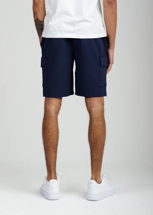 Tokyo Laundry Dark Blue Cargo-Style Shorts - 2XL Image 2