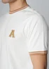 Influence White Cotton Crew Neck Ringer Graphic Short Sleeve T-Shirt - M Image 4