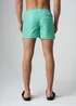 Influence Green Elasticated Gingham Print Swim Shorts - XL Image 2