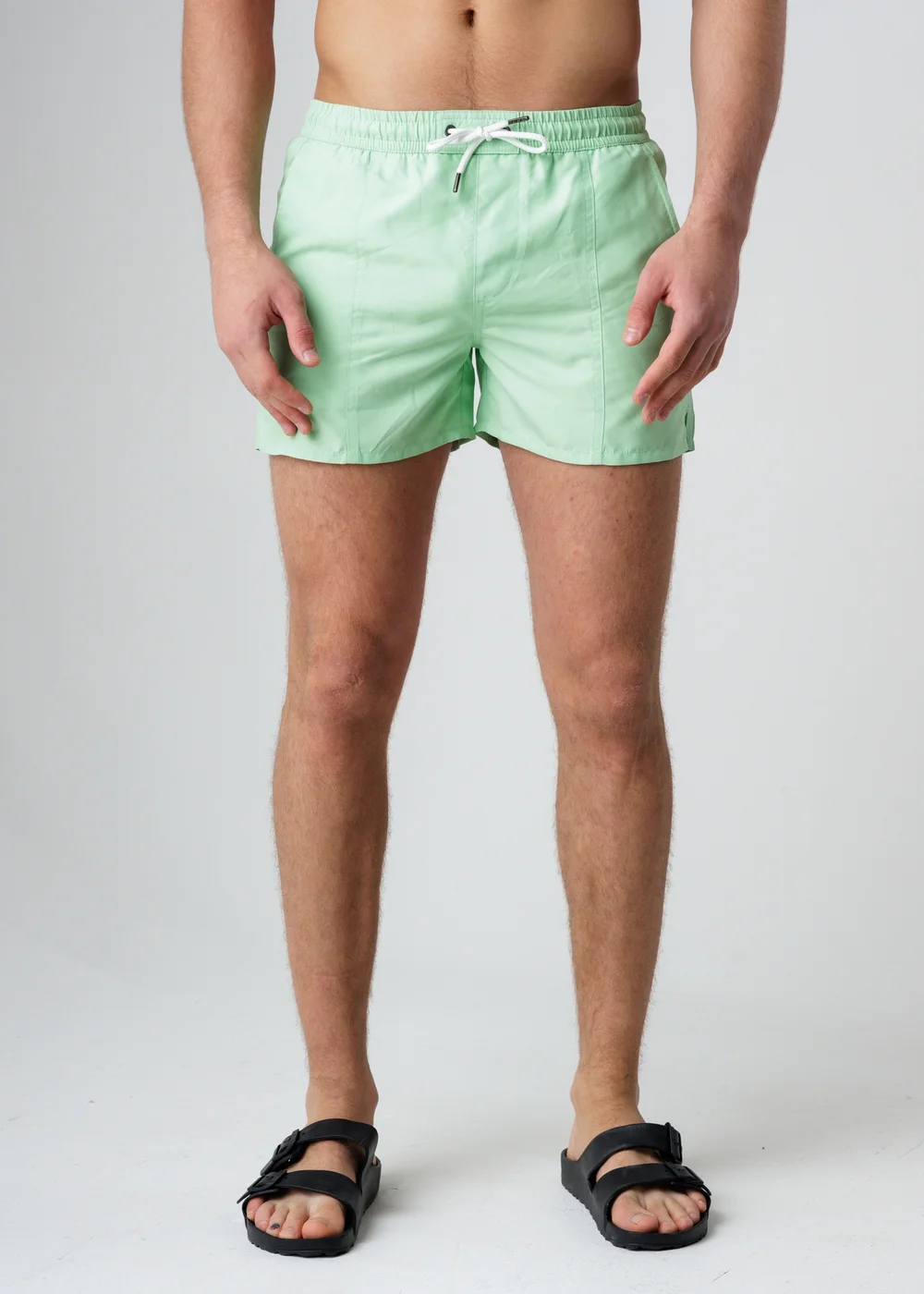 Influence Green Elasticated Swim Shorts - XL Image 1