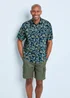 Cotton Traders Navy Guinness Short Sleeve Cotton Print Shirt - 4XL Image 2