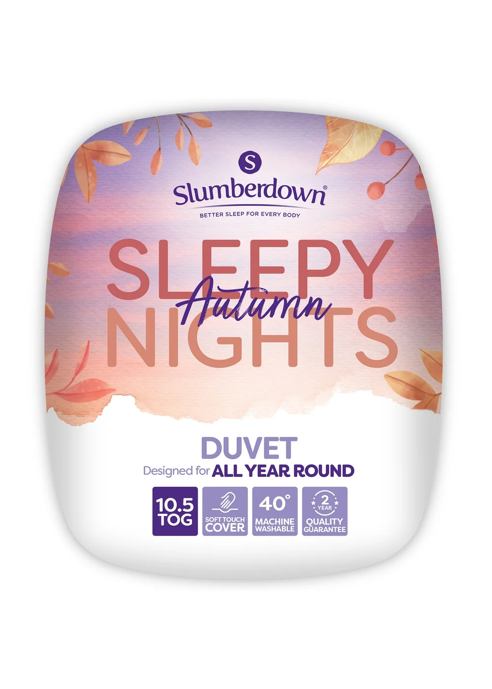 Slumberdown Autumn Nights 10.5 Tog Duvet - Single Image 1