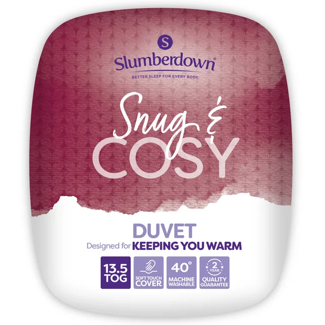 Slumberdown Snug & Cosy 13.5 Tog Duvet