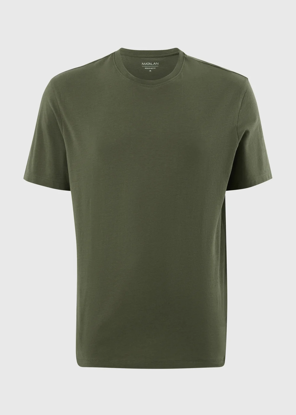Khaki Essential Crew Neck T-Shirt - XS Image 1