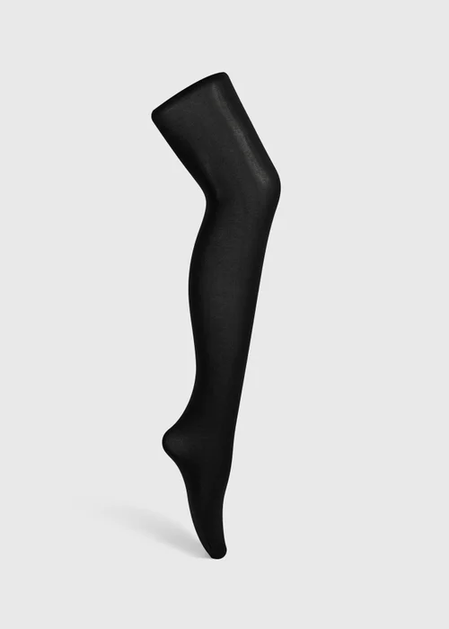 Black 80 Denier Bodyshaper Tights - S Image 1