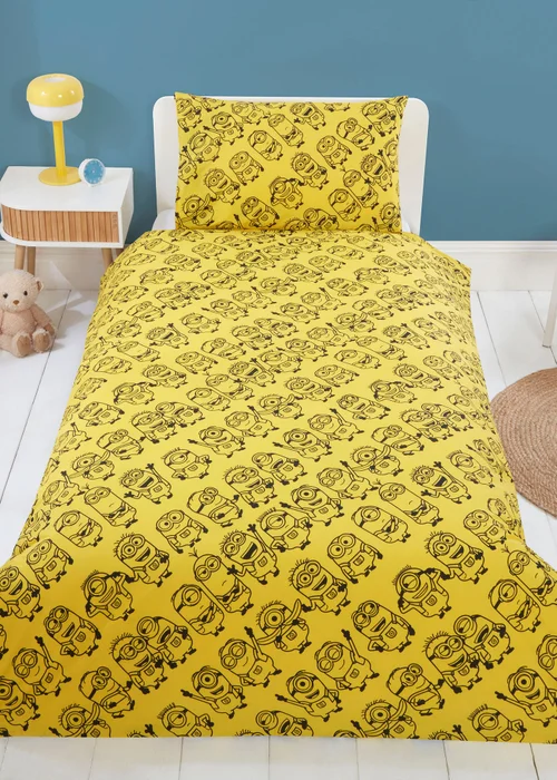Despicable Me Minions Yellow Single Duvet - Single Image 2