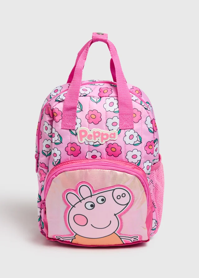 Peppa Pig Girls Pink Backpack