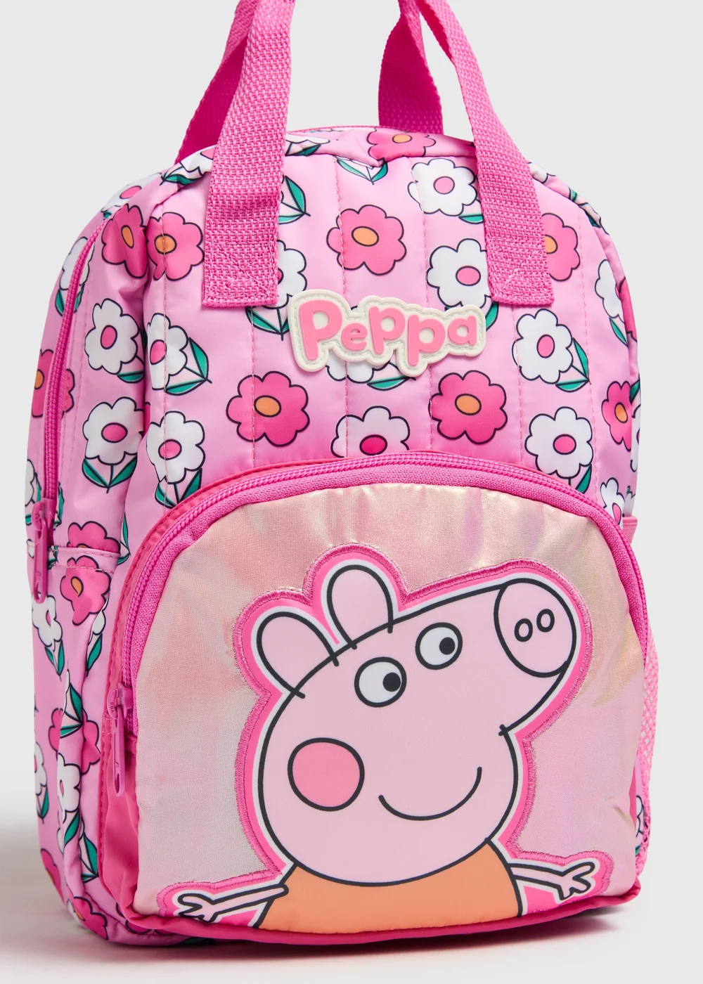 Peppa Pig Girls Pink Backpack - One Size Image 2
