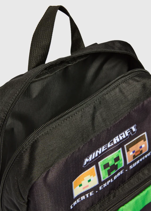 Minecraft Green Backpack