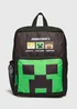 Minecraft Green Backpack - One Size Image 1