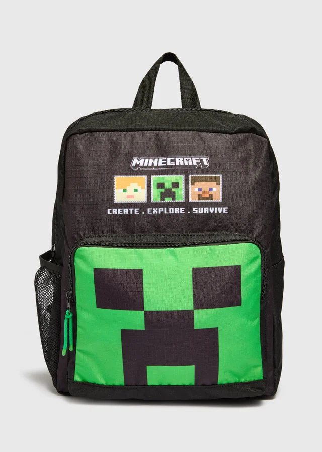 Minecraft Green Backpack