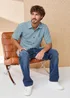 Cotton Traders Jade Green Signature Short Sleeve Soft Touch Shirt - XL Image 1