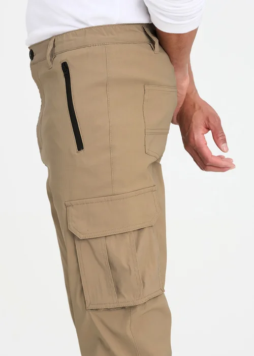 Cotton Traders Tan Quick Dry Stretch Action Trousers - 44/L27 Image 4