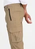 Cotton Traders Tan Quick Dry Stretch Action Trousers - 44/L27 Image 4