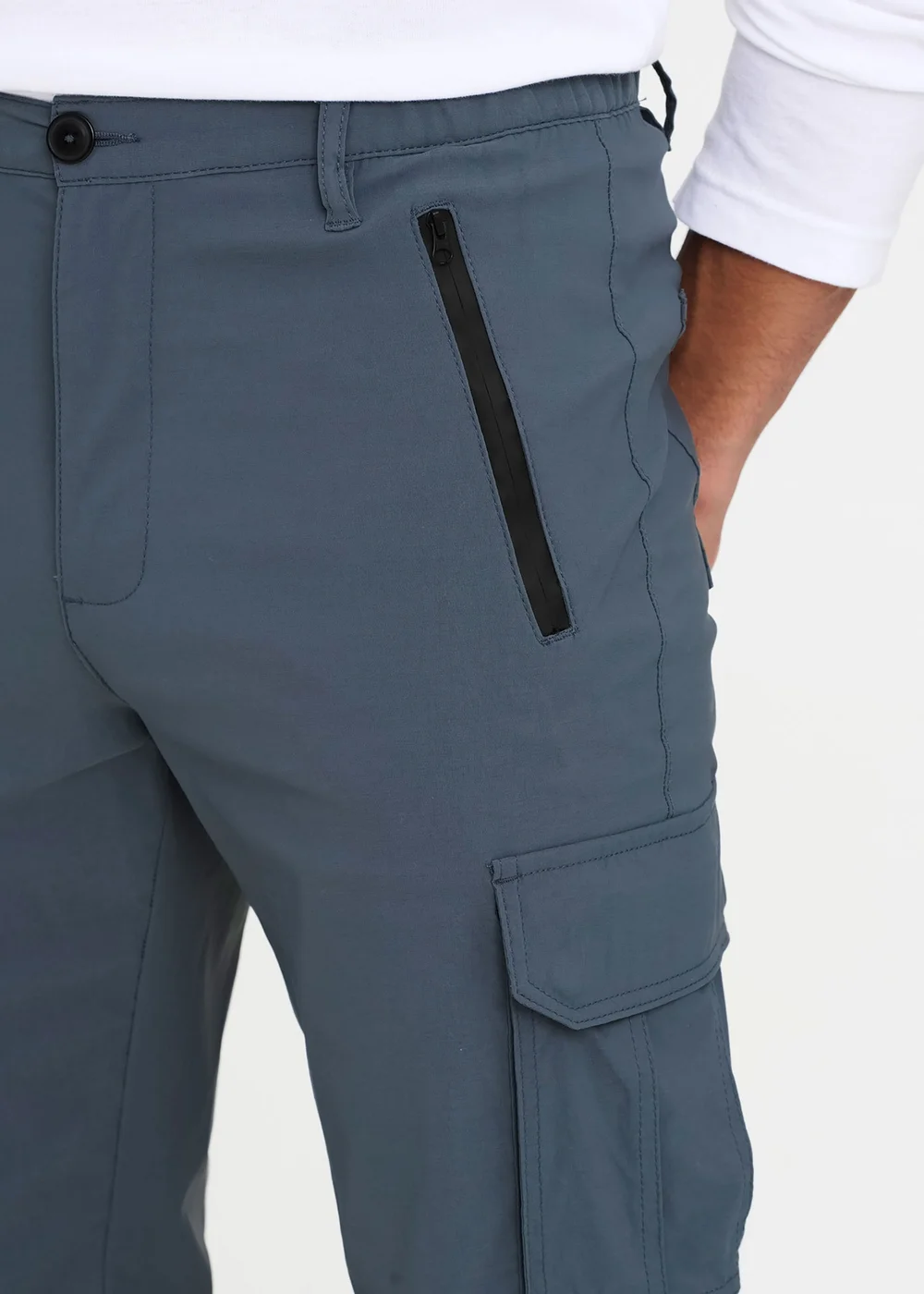 Cotton Traders Ash Quick Dry Stretch Action Trousers - 40/L27 Image 4
