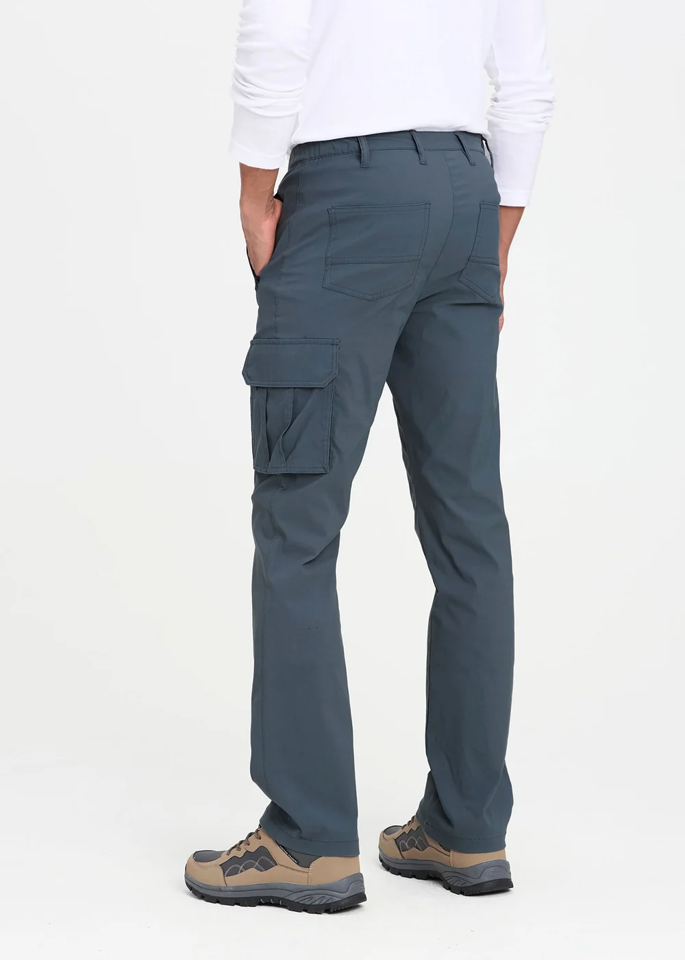 Cotton Traders Ash Quick Dry Stretch Action Trousers - 40/L27 Image 3
