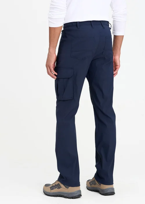 Cotton Traders Midnight Blue Quick Dry Stretch Action Trousers - 36/L29 Image 3