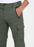 Cotton Traders Olive Quick Dry Stretch Action Trousers - 42/L29 Image 4