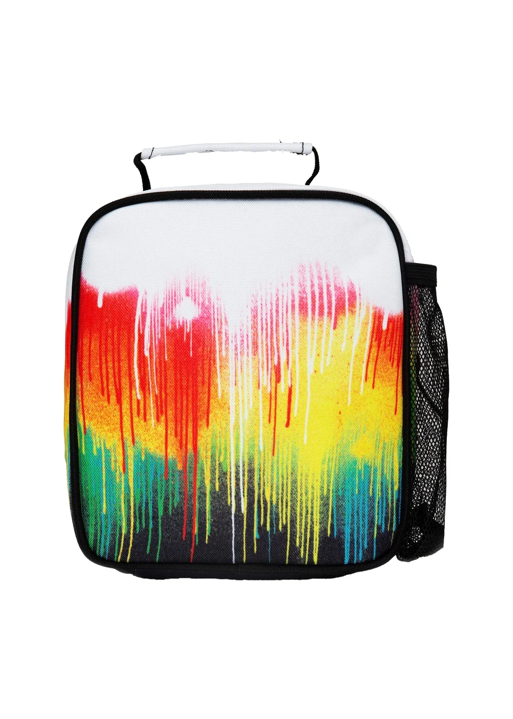 Hype Kids Multi Drips Colourful Lunch Bag - One Size Image 2