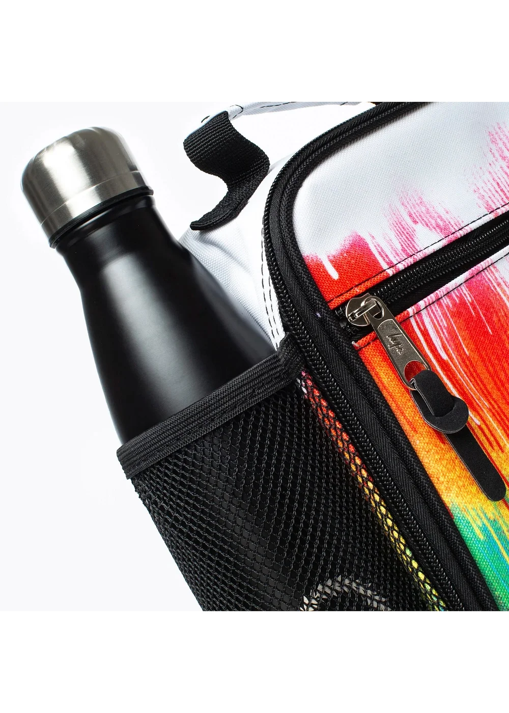 Hype Kids Multi Drips Colourful Lunch Bag - One Size Image 3