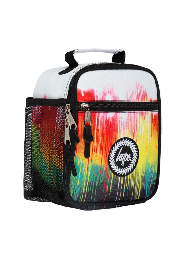 Hype Kids Multi Drips Colourful Lunch Bag
