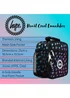 Hype Kids Pink Scribble Hearts Thermal Insulated 4.5L Lunch Bag - One Size Image 5