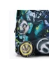Hype Kids Multi Visionary Graffiti Print 18L Backpack - One Size Image 4