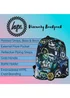 Hype Kids Multi Visionary Graffiti Print 18L Backpack - One Size Image 5