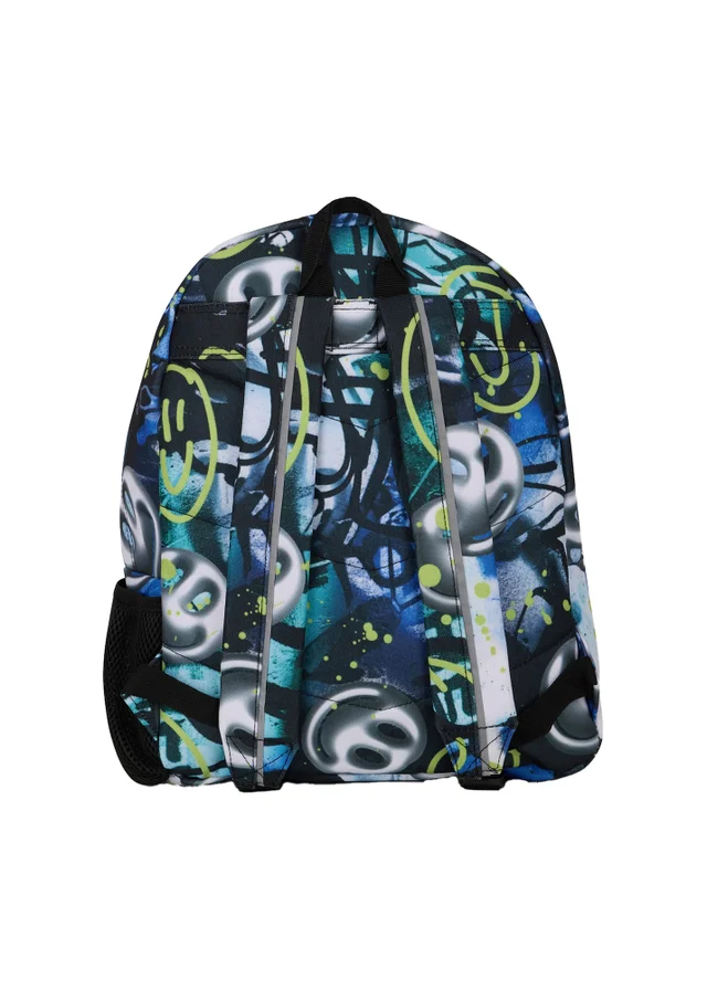 Hype Kids Multi Visionary Graffiti Print 18L Backpack