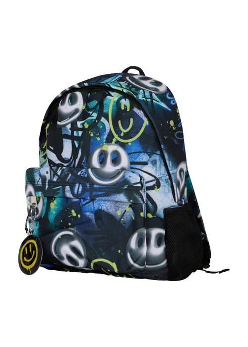 Hype Kids Multi Visionary Graffiti Print 18L Backpack - One Size Image 3