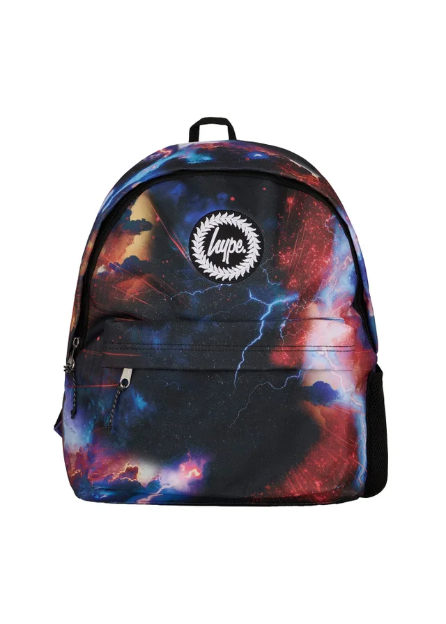 Hype Kids Multi Constellation Galaxy Print 18L Backpack