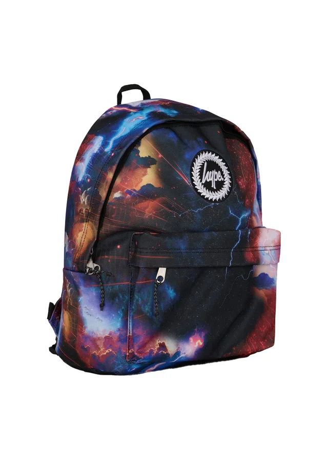 Hype Kids Multi Constellation Galaxy Print 18L Backpack