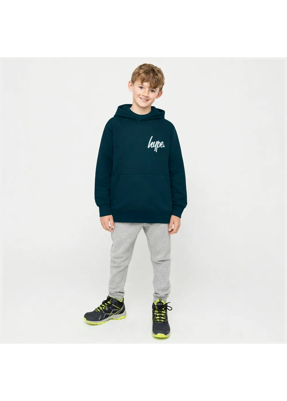 Hype Boys Teal Extract Hoodie (7-14 Years) - 13-14 Yrs Image 1
