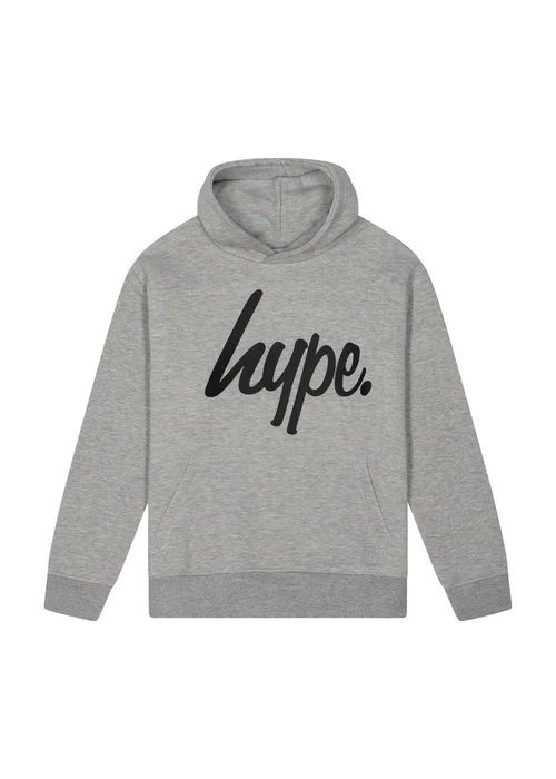 Hype Boys Grey Extract Hoodie (7-14 Years) - 13-14 Yrs Image 4